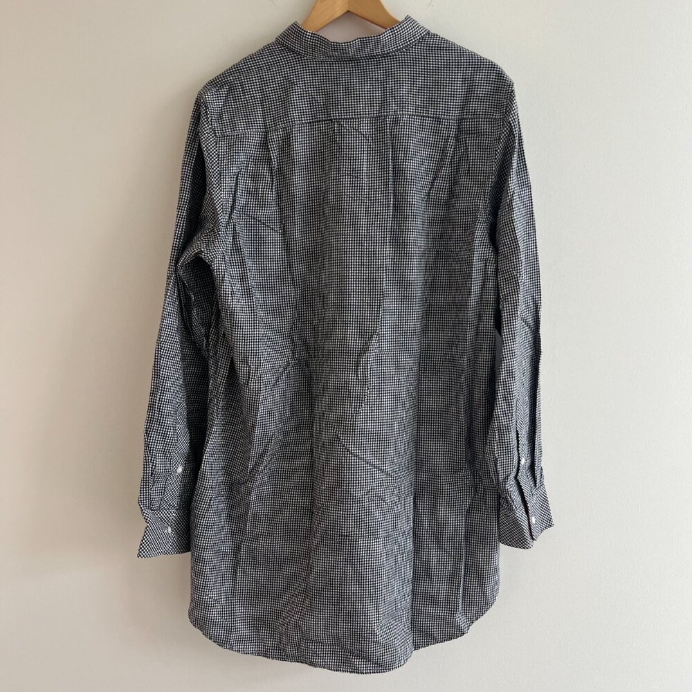 Victoria's Secret Gingham Nightgown Cotton Silk Preppy Coquette Clean Girl - Picture 8 of 8